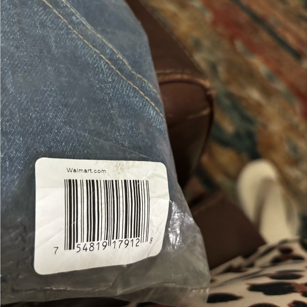 Relaxed Blue Denim Jeans with Classic Stitching